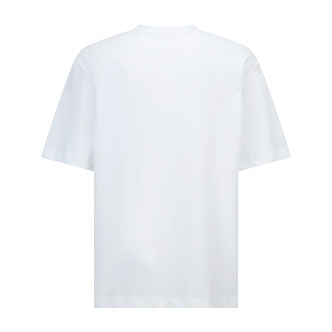 FENDI 芬迪 贴布刺绣烫钻标识T恤 短袖 套头 夏季 黑色 白色 A2 FY1319AW0WF0QA1