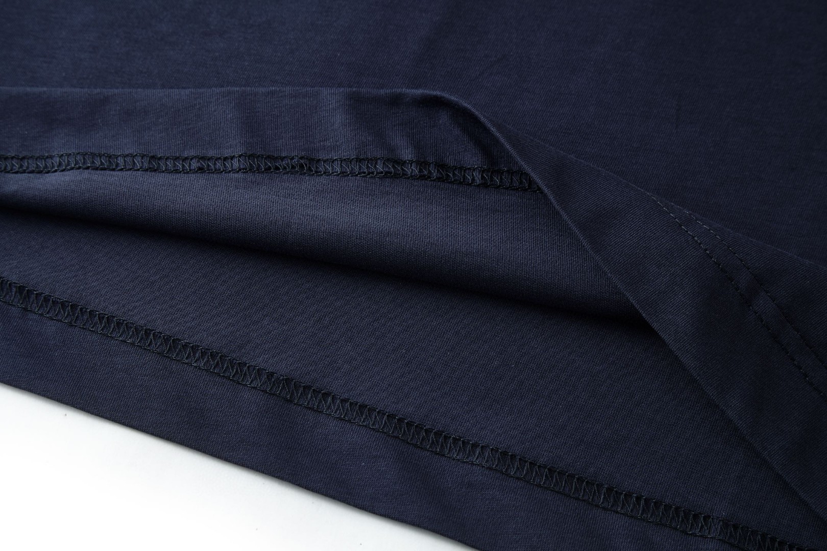 FENDI 芬迪 刺绣标识T恤 短袖 套头 夏季 蓝色 白色 A2 FY0936AVOHF0PTH