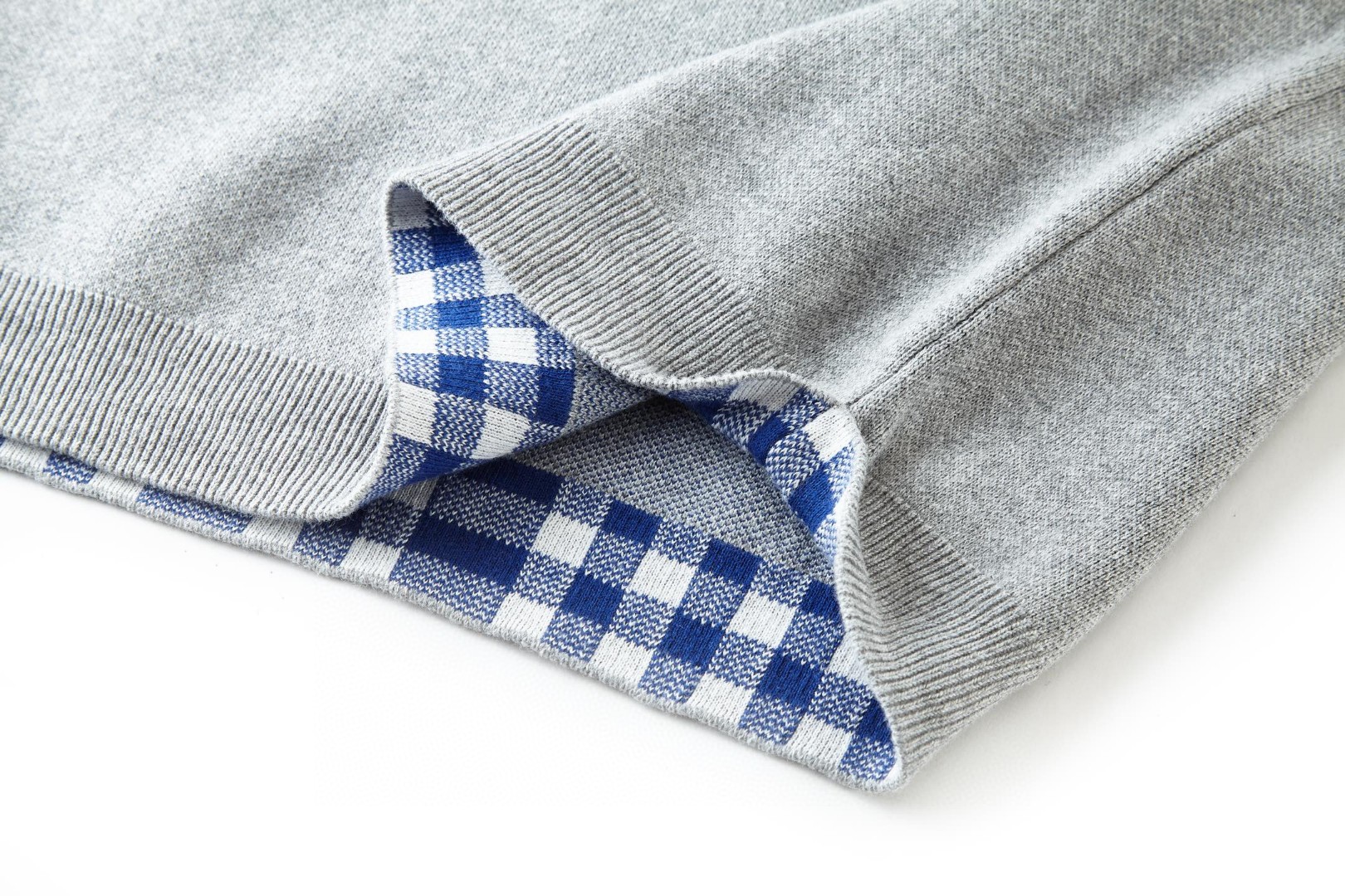 Loewe 罗意威 提花标识毛织圆领短袖 T恤 棕色 灰色 A5 H526Y55K15-3102