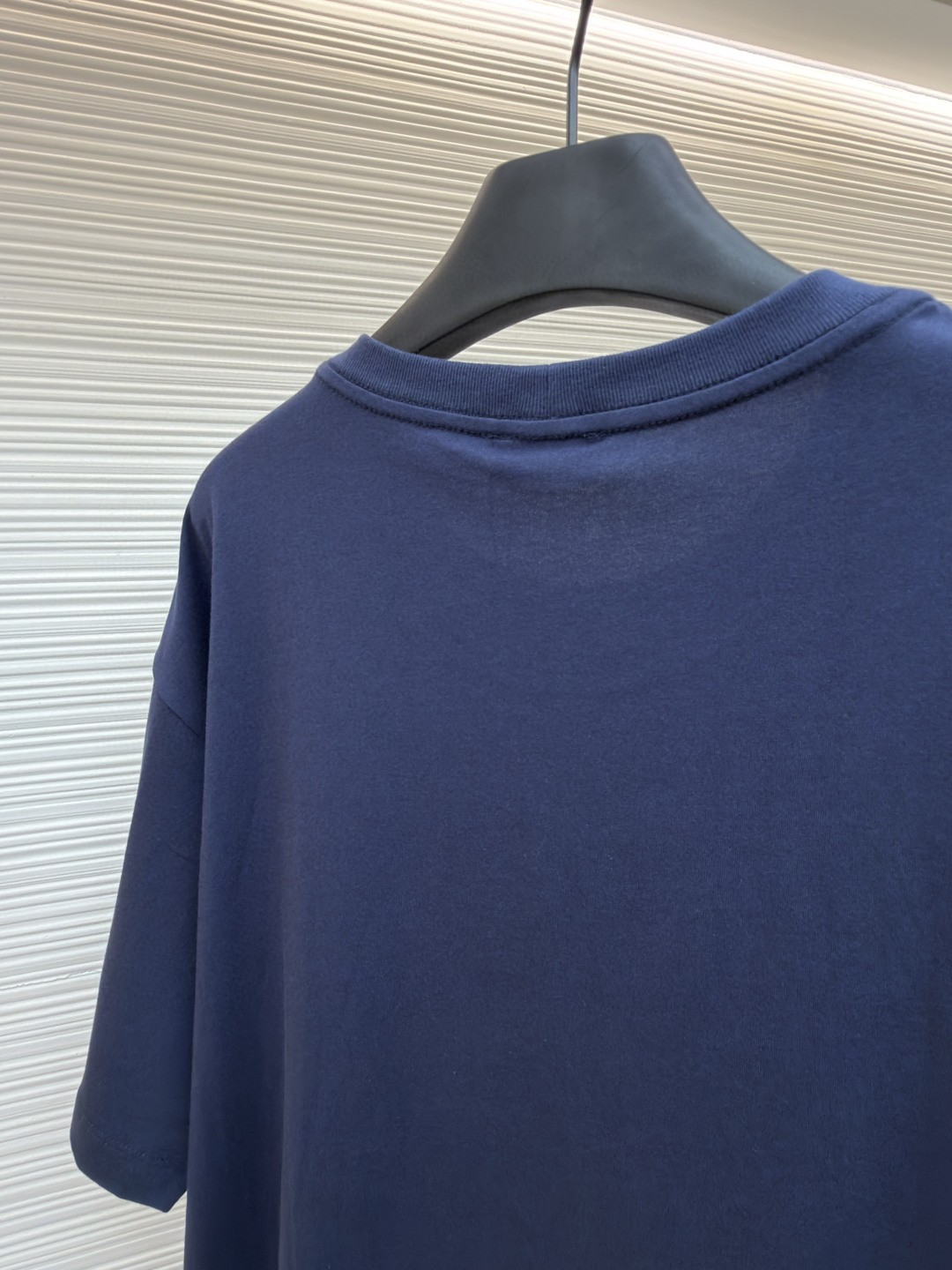 CELINE 赛琳 字母logo印花 短袖 T恤 圆领 夏款 黑色 白色 蓝色 A2