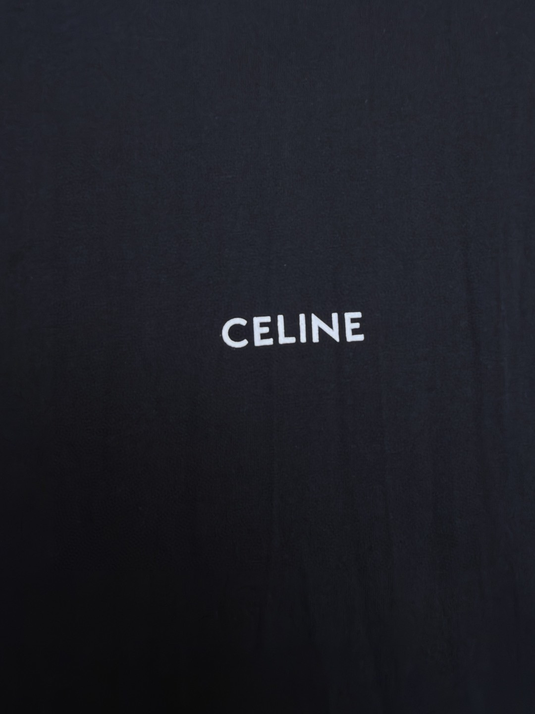 CELINE 赛琳 字母logo印花 短袖 T恤 圆领 夏款 黑色 白色 蓝色 A2