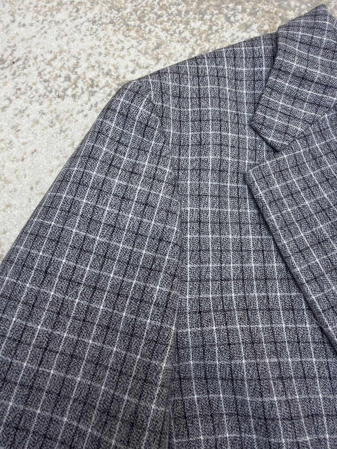 Acne Studios 格纹羊毛西服 西装外套 夹克 长袖 C0 BH0229-J83