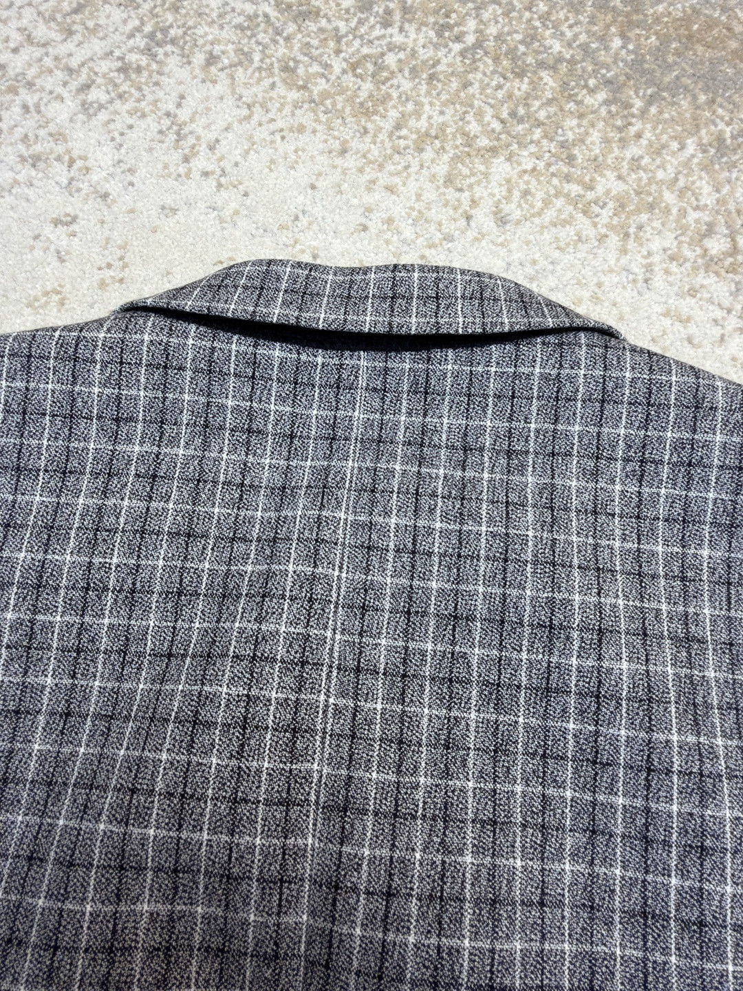 Acne Studios 格纹羊毛西服 西装外套 夹克 长袖 C0 BH0229-J83