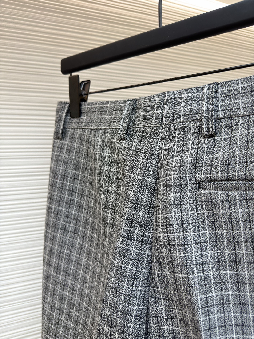 Acne Studios 格纹羊毛西裤 长裤 裤子 B0 BK0715-J83