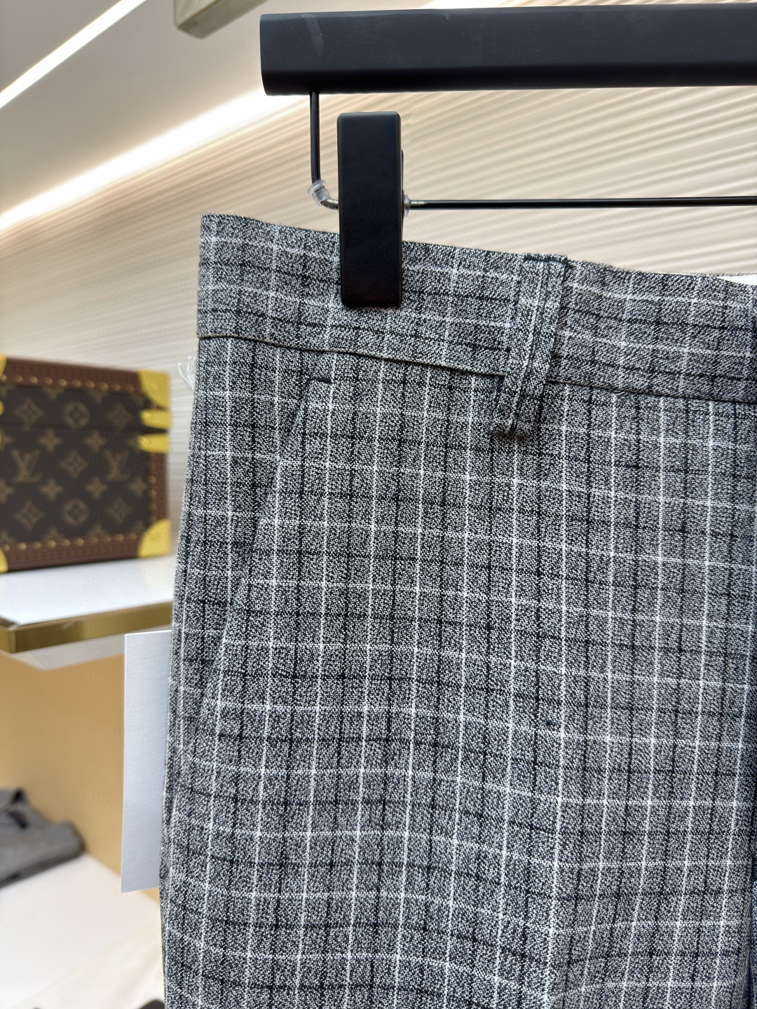 Acne Studios 格纹羊毛西裤 长裤 裤子 B0 BK0715-J83