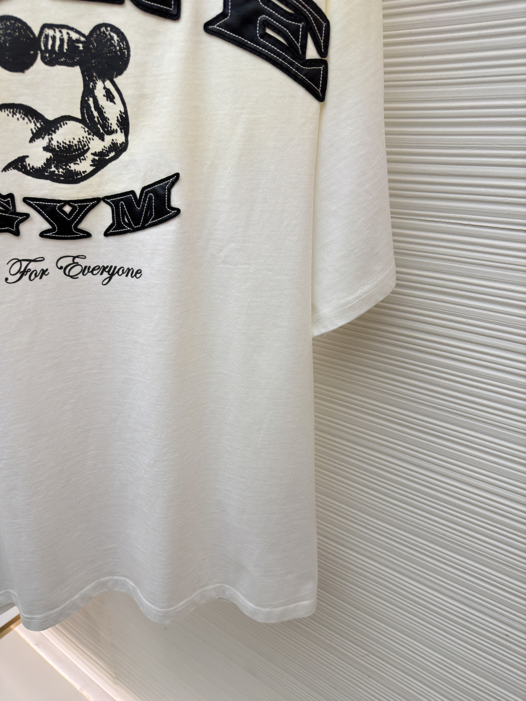 Acne Studios 贴皮徽标做旧T恤 短袖 棕色 白色 A2 CL0401-ADM