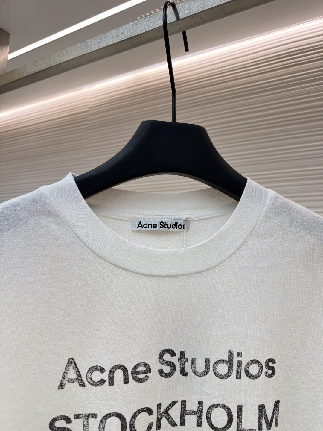 Acne Studios 1996泥染水洗做旧T恤 短袖 黑色 绿色 灰色 粉色 白色 A2 CL0196-BM0