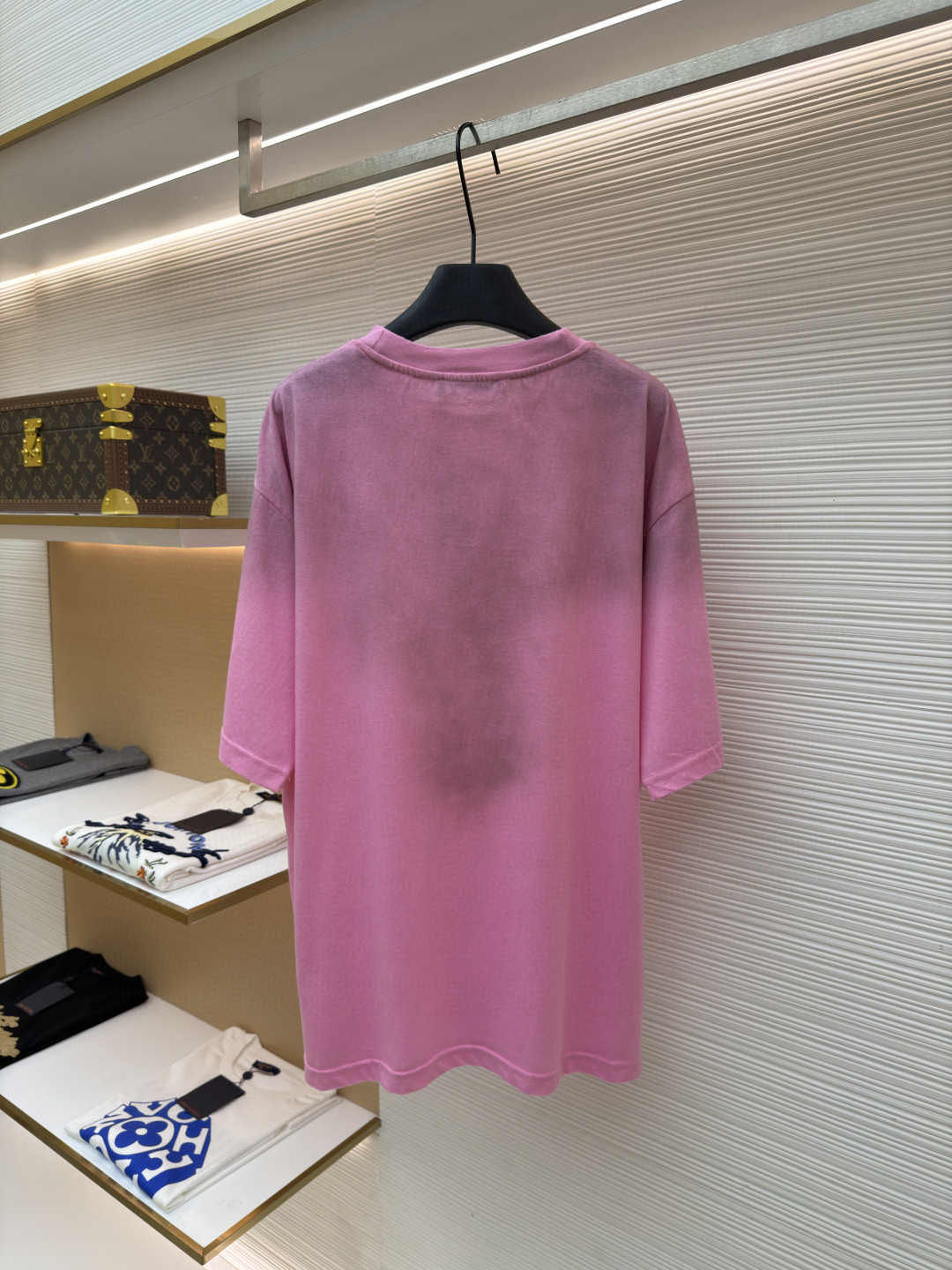 Acne Studios 1996泥染水洗做旧T恤 短袖 黑色 绿色 灰色 粉色 白色 A2 CL0196-BM0