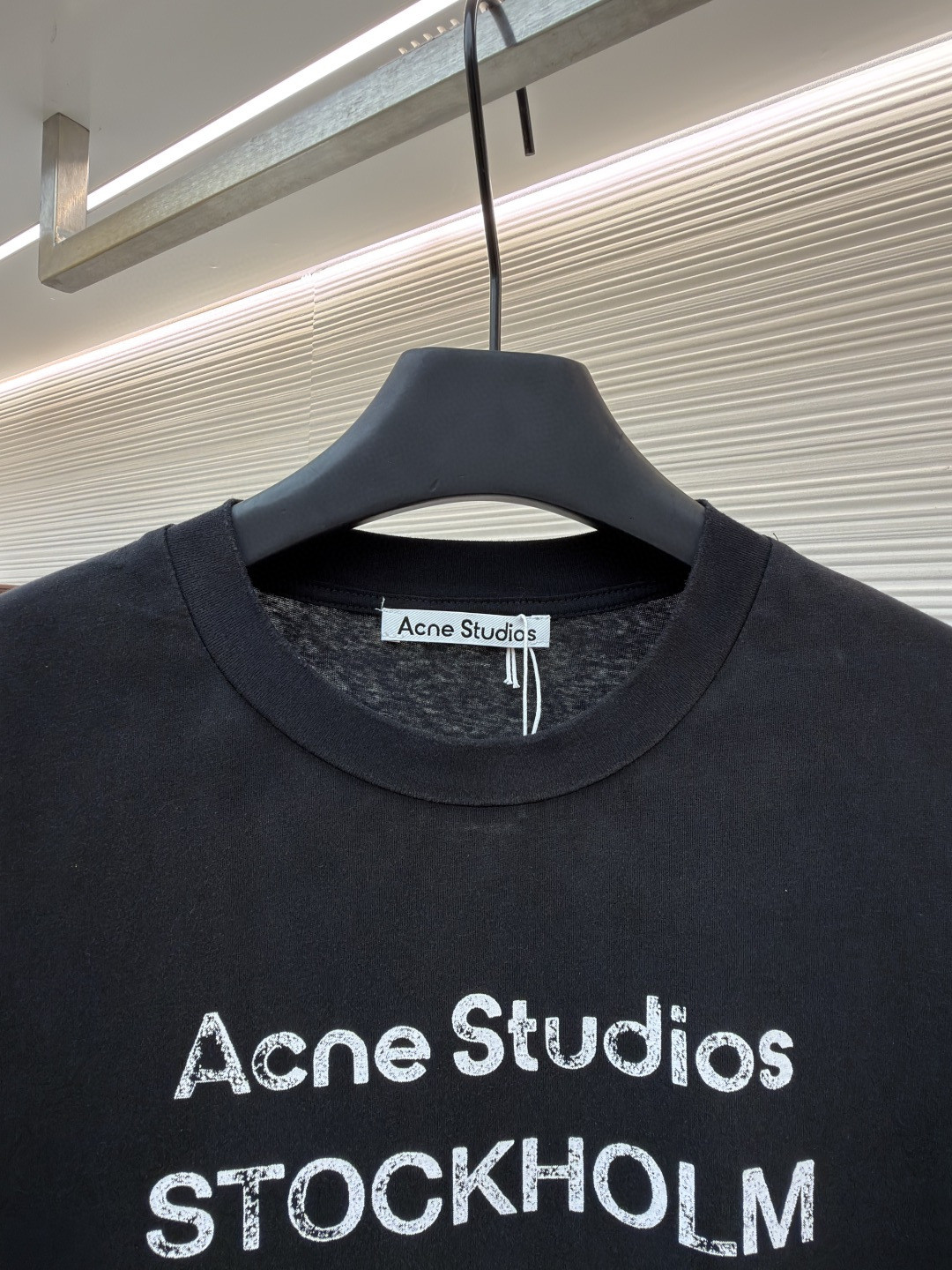 Acne Studios 1996泥染水洗做旧T恤 短袖 黑色 绿色 灰色 粉色 白色 A2 CL0196-BM0