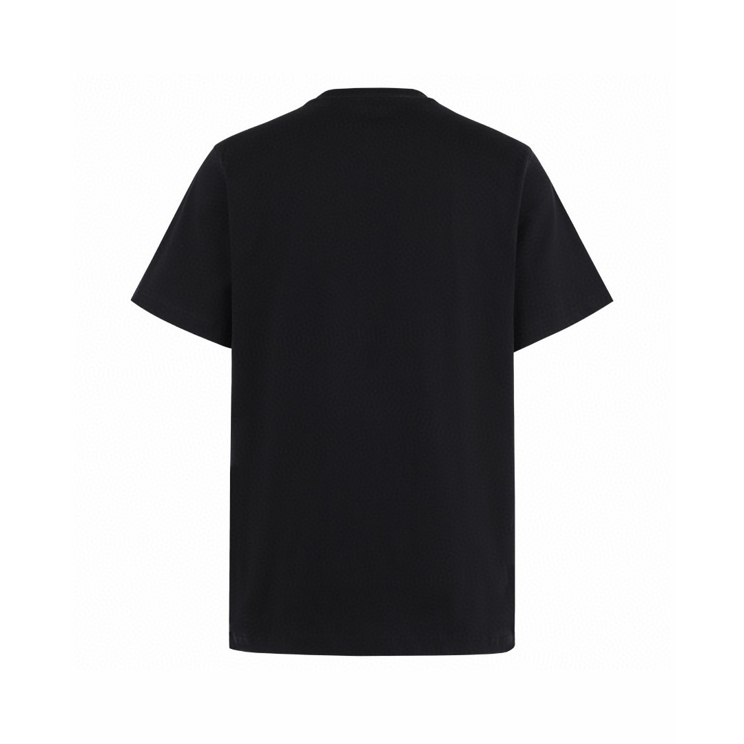 Burberry 巴宝莉 徽标字母logo印花 短袖 T恤 夏季 白色 黑色 A2