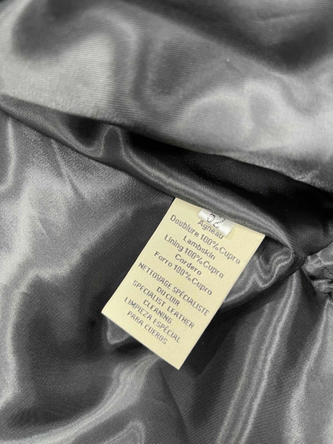 HERMES 爱马仕 连帽拉链真皮羽绒服 外套 夹克 保暖 长袖 黑色 咖色