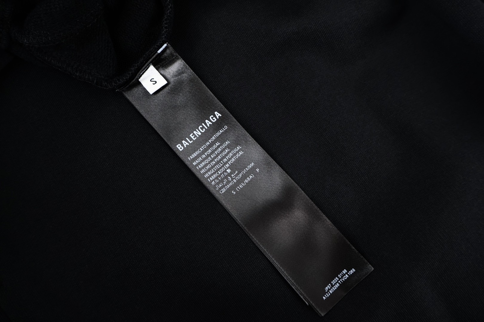 Balenciaga 巴黎世家 FOOTBALL系列 曼联3M刺绣运动裤 长裤 裤子 休闲裤 黑色 B0 803266TTVQ81066