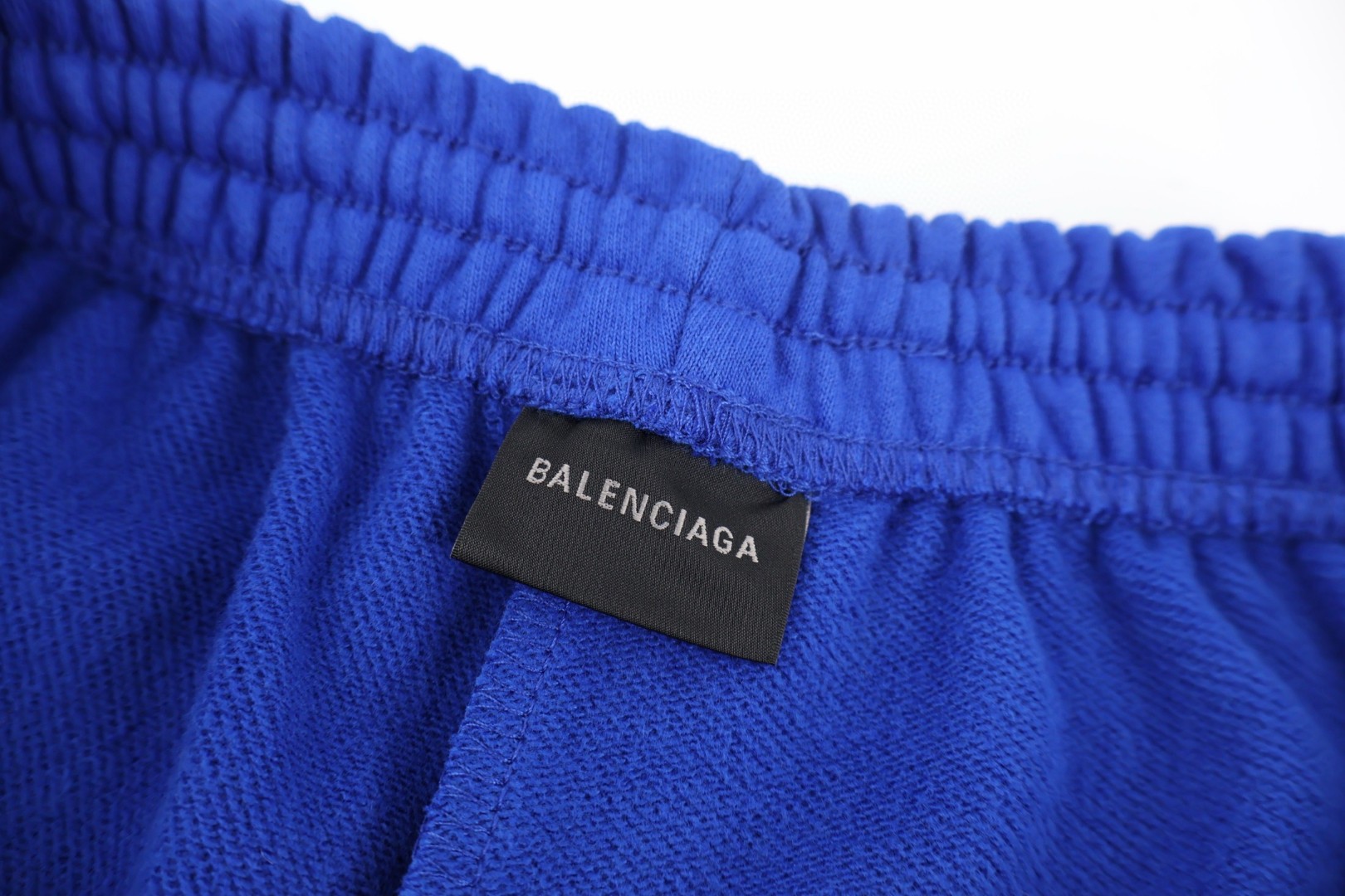 Balenciaga 巴黎世家 曼联3刺绣图标 短裤 黑色 五分裤 休闲裤 运动裤 夏季 黑色 857084TTVQ81066