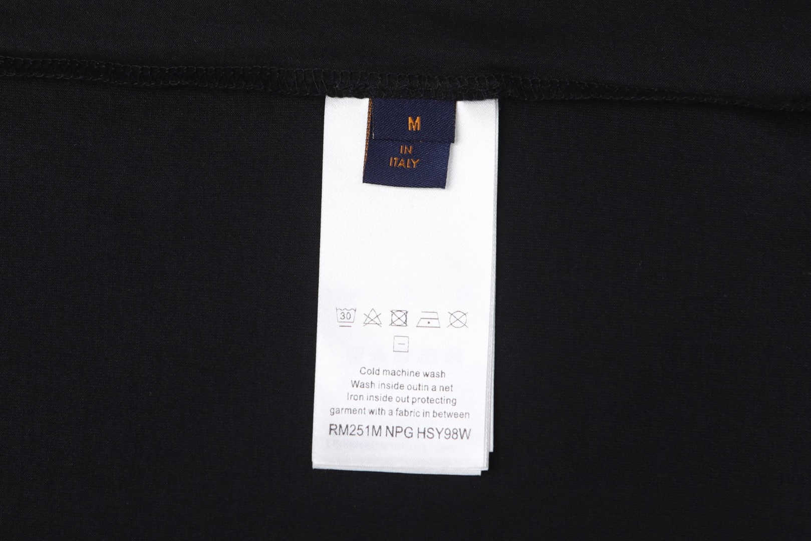 LOUIS VUITTON 路易威登 LV 经典徽标刺绣圆领T恤 短袖 白色 黑色 A0 1A1SA5