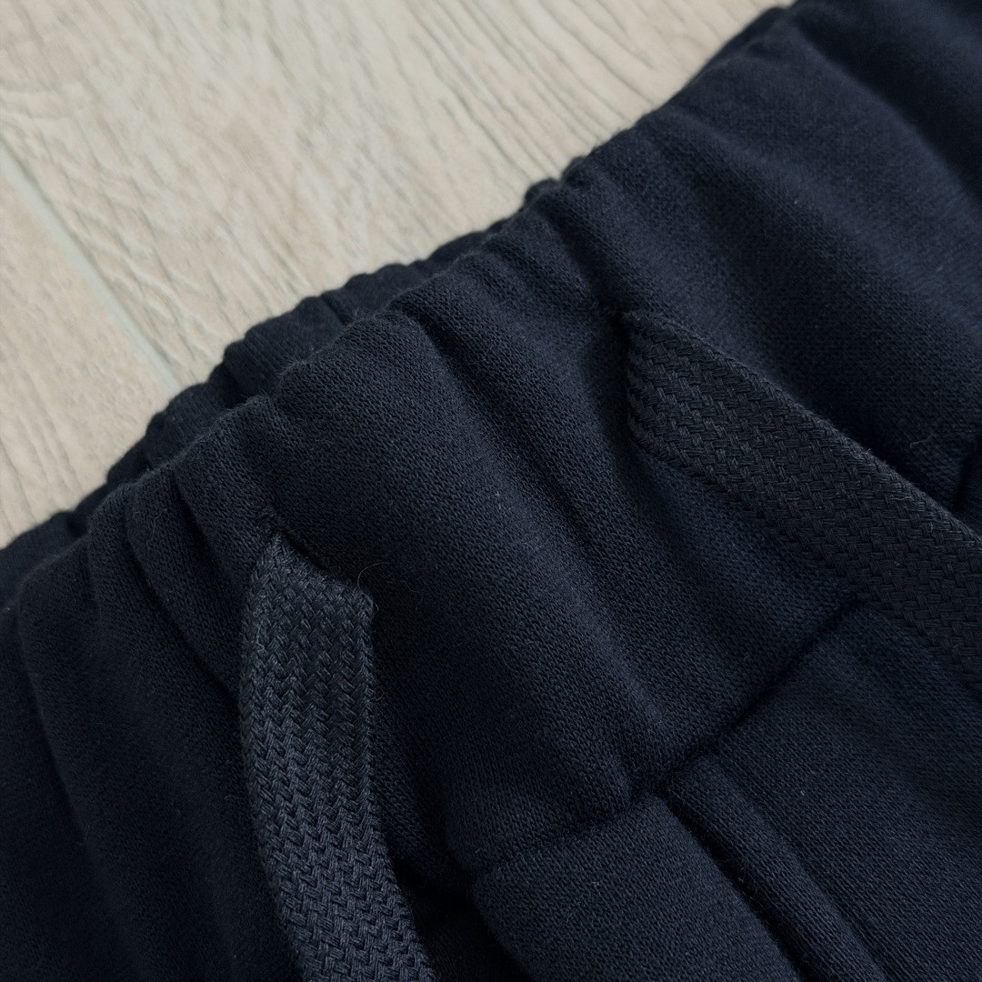 Chrome Hearts 克罗心 彩色十字架印花松紧腰束脚运动裤 抓绒 卫裤 休闲裤 长裤 裤子 黑色 