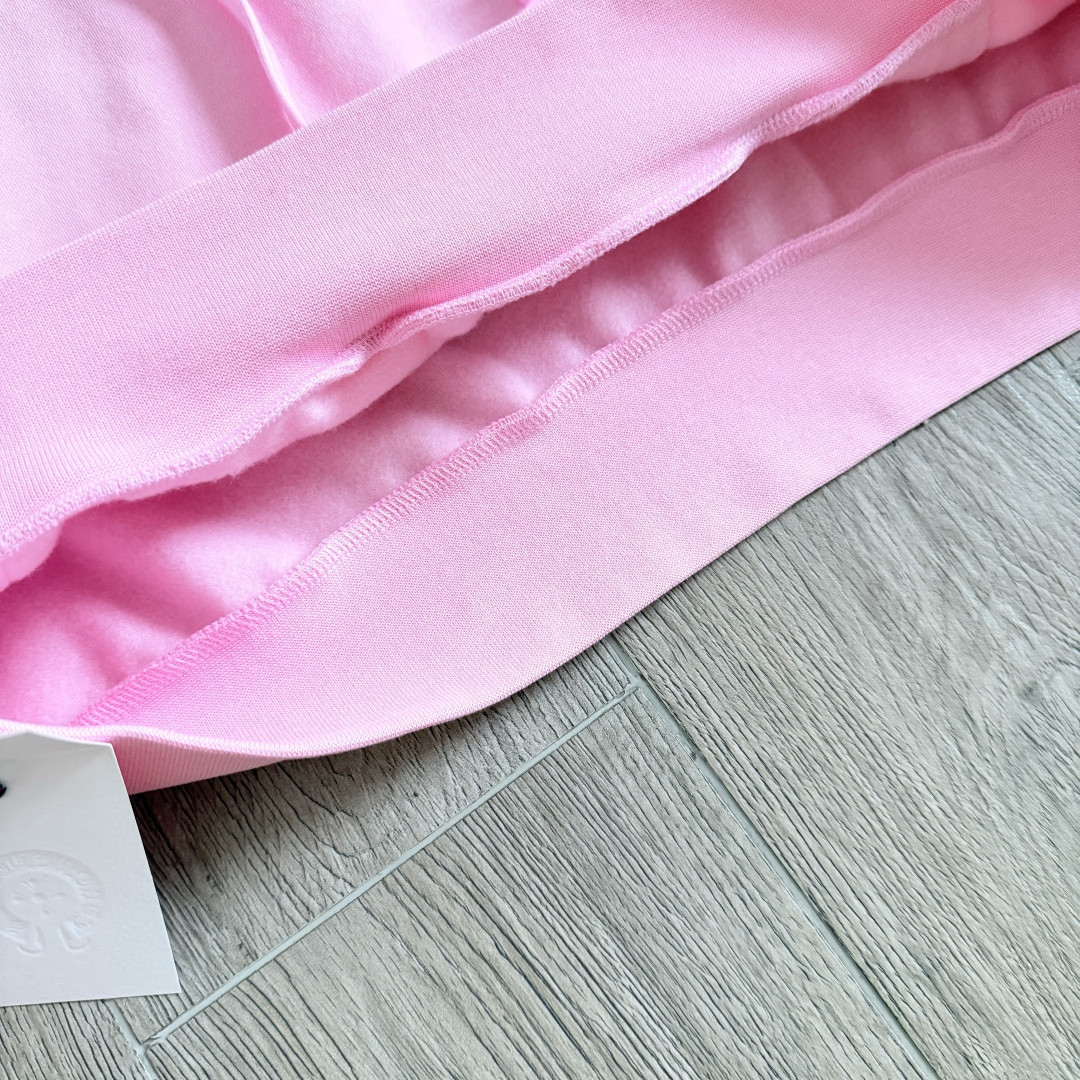 Chrome Hearts 克罗心 马蹄十字花臂 纽约周年限定连帽卫衣 帽衫 套头 外套 粉蓝色 A5 