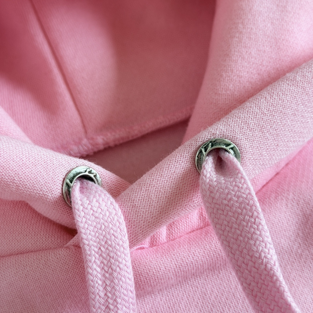 Chrome Hearts 克罗心 马蹄十字花臂 纽约周年限定连帽卫衣 帽衫 套头 外套 粉蓝色 A5 