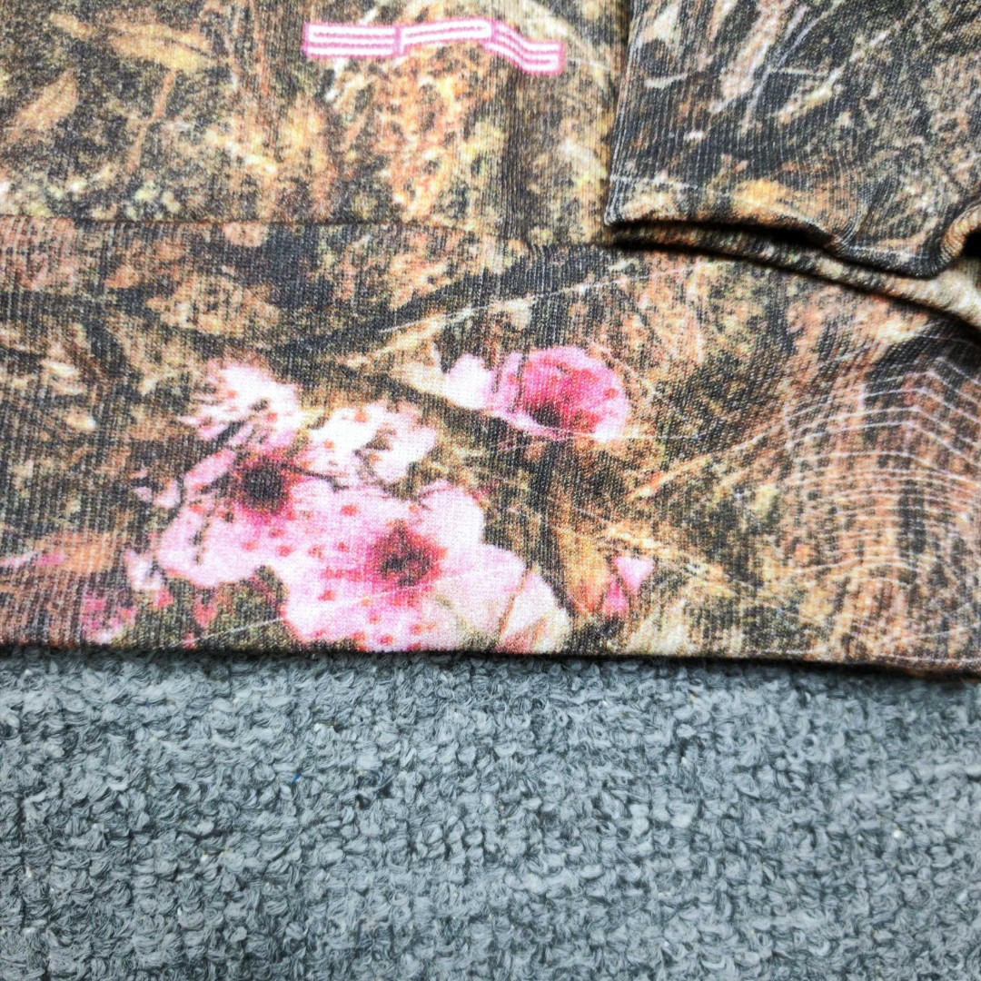 Sp5der 黄色Sp5der字母 星星蜘蛛网套头连帽卫衣 外套 树纹色 B0 