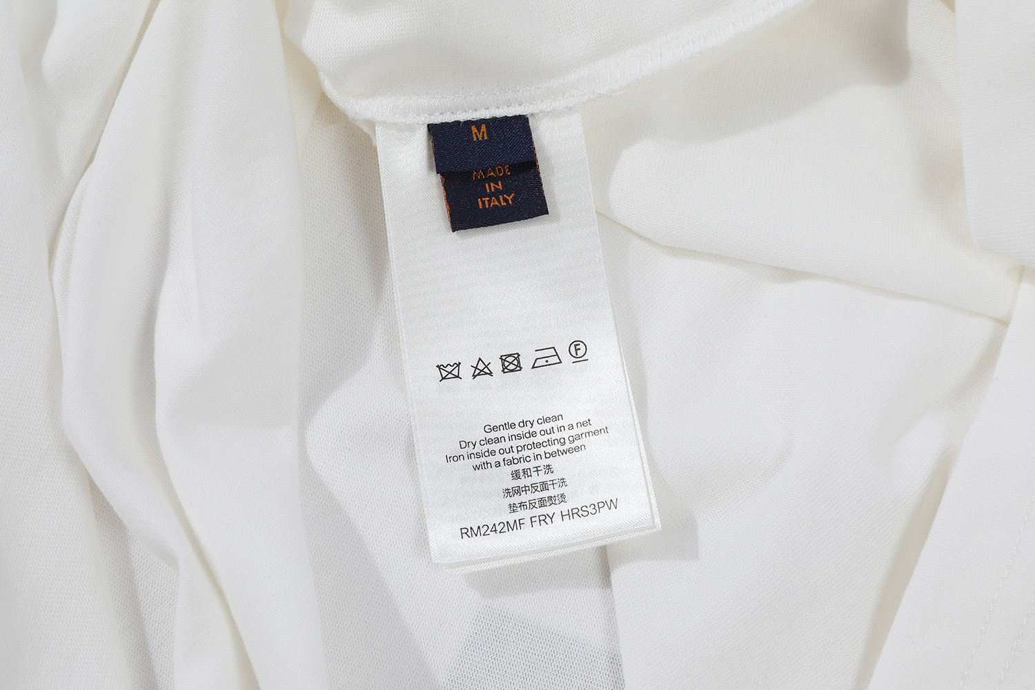 LOUIS VUITTON 路易威登 LV 和平鸽印花圆领T恤 夏季 短袖 白色 A0 1ABXR6