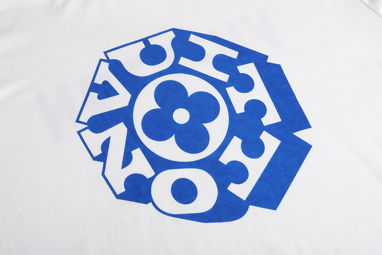 LOUIS VUITTON 路易威登 LV Nigo 联名款 字母logo印花 T恤 短袖 白色 A0 1AHW89