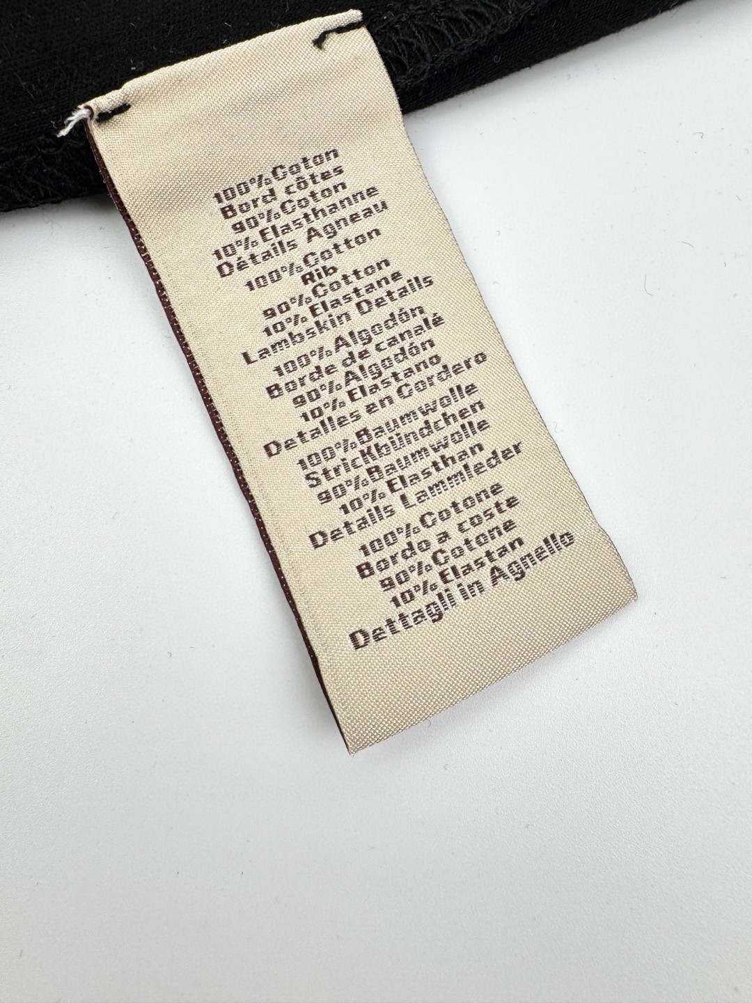 HERMES 爱马仕 皮革图案标识圆领短袖 T恤 夏款 黑色 白色 A0 H657800HA02