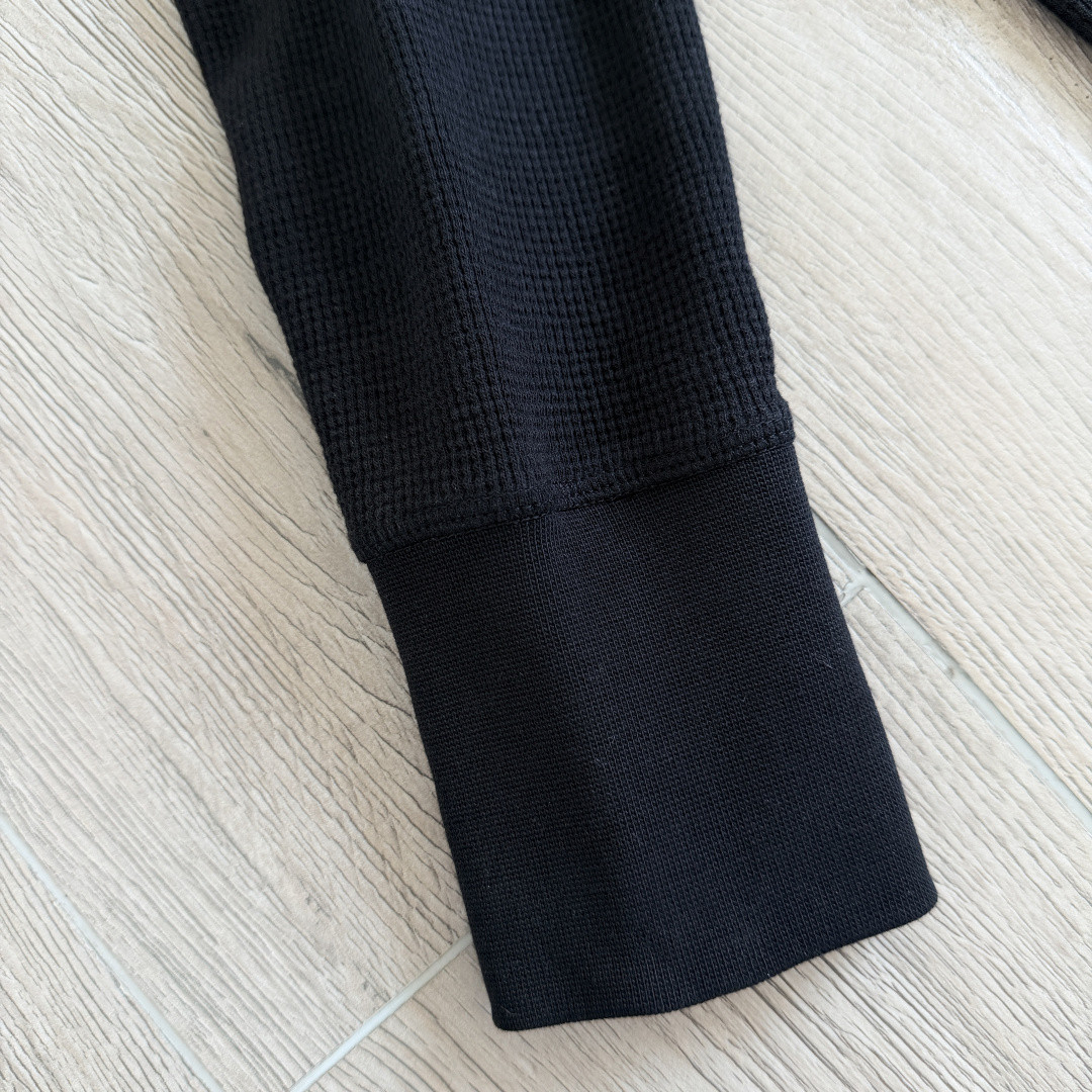 Chrome Hearts 克罗心 华夫格 梵文长袖卫衣 T恤 套头 白色 黑色  灰色 A5 