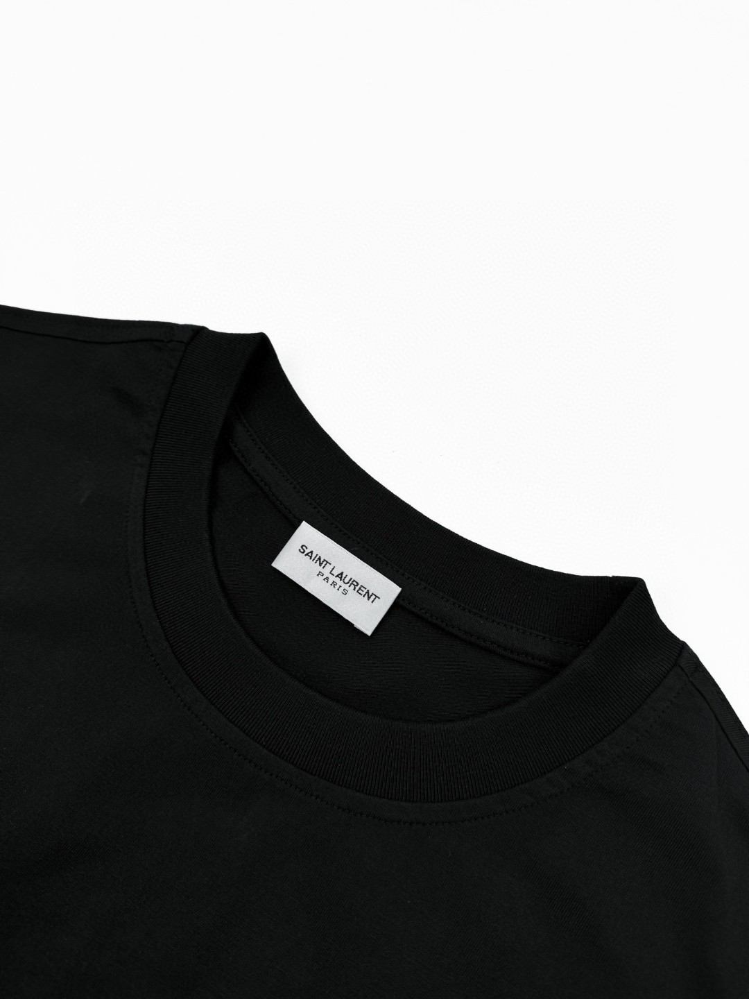 SAINT LAURENT YSL 圣罗兰纽约系列印花圆领短袖 T恤 夏款 白色 黑色 A0