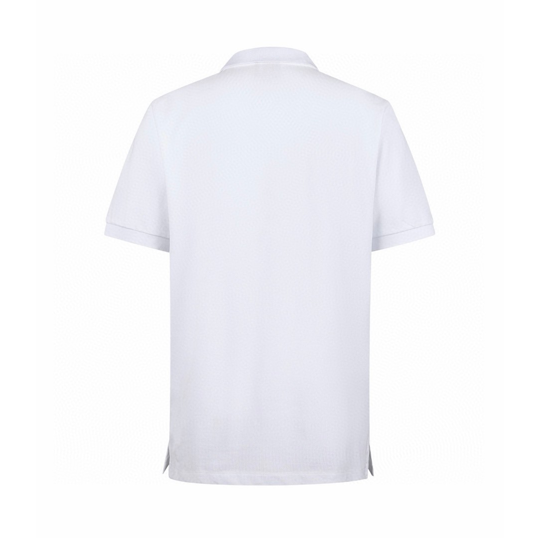 DIOR 迪奥 四叶草刺绣polo衫 T恤 棉质夏季 短袖 白色 A5 683J806A3025-C086