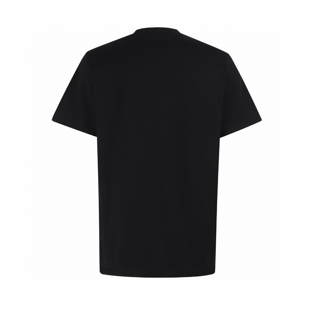 Moncler 蒙口 发泡标识印花 圆领短袖 T恤 夏季 白色 黑色 A0 K20918C0001389AJS00A