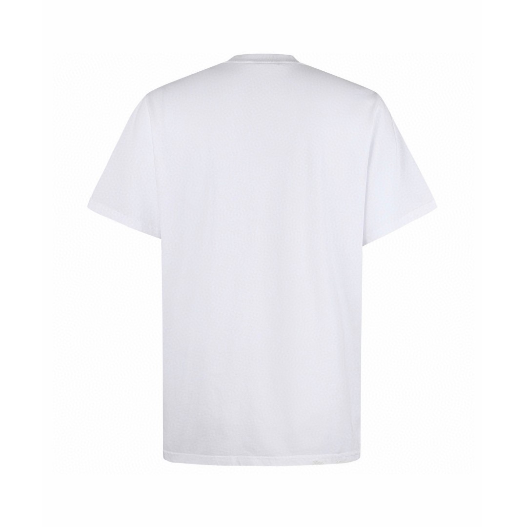 Moncler 蒙口 字母徽标印花 圆领短袖 T恤 夏季 白色 A0 K10918C0005289AJS00A