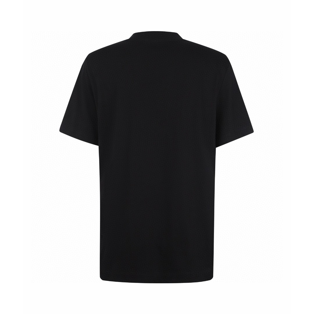 Moncler 蒙口 发泡标识印花 圆领短袖 T恤 夏季 白色 黑色 A0 K10918C00024829H8001