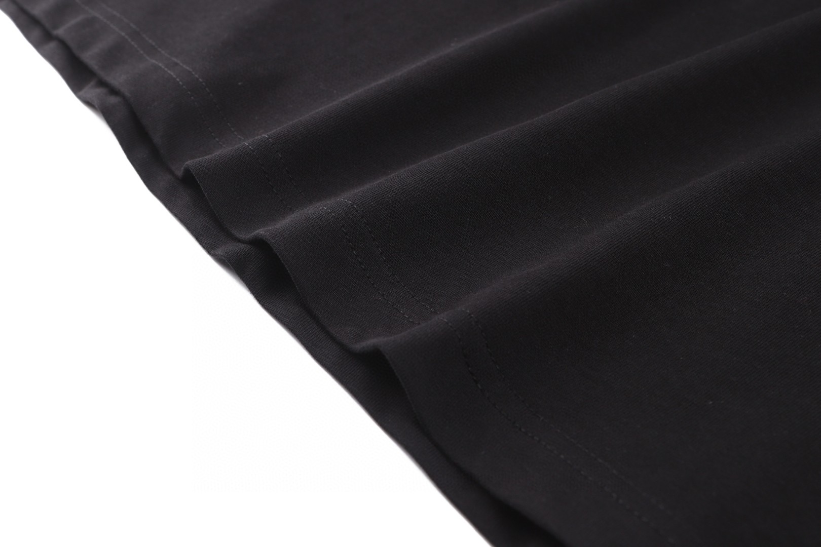 Balenciaga 巴黎世家 草书字母刺绣短袖 T恤 圆领 夏季 灰色 黑色 A0 764235TTVM72569