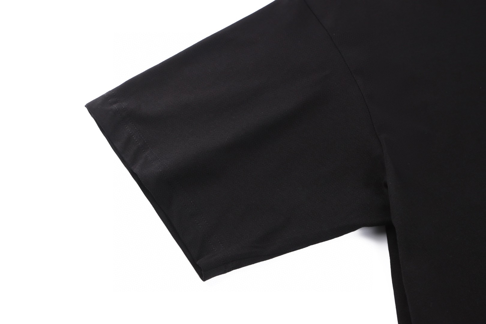 Balenciaga 巴黎世家 草书字母刺绣短袖 T恤 圆领 夏季 灰色 黑色 A0 764235TTVM72569