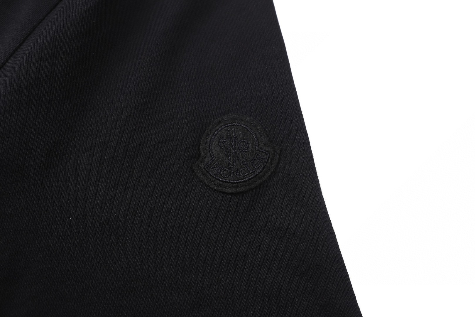 Moncler 蒙口 徽标胶浆印花 圆领短袖 T恤 夏季 白色 黑色 A0 K10918C0005289AJSF01