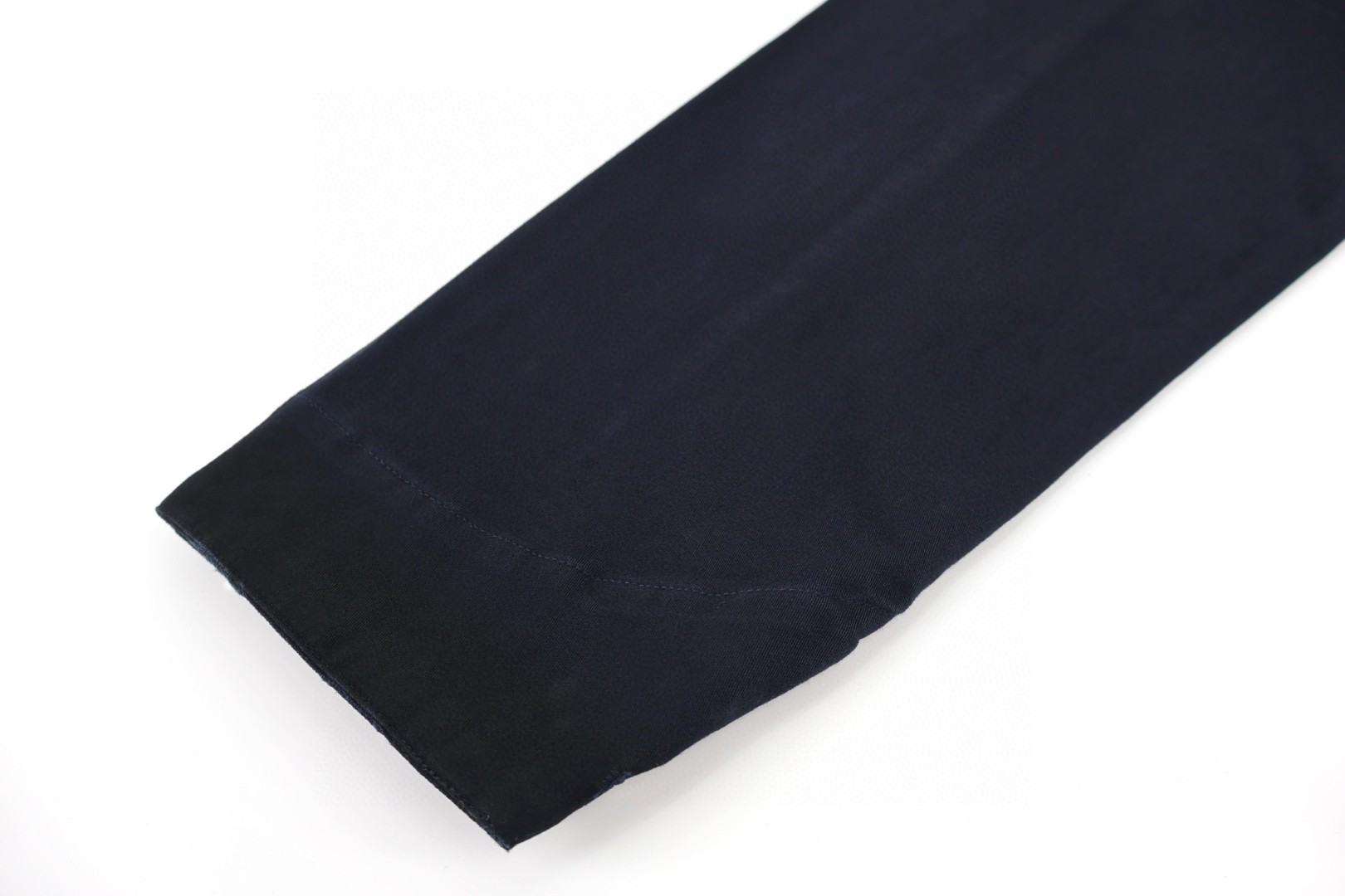 PRADA 普拉达 翻领拼色三角标工装夹克 外套 长袖 蓝色 B0 