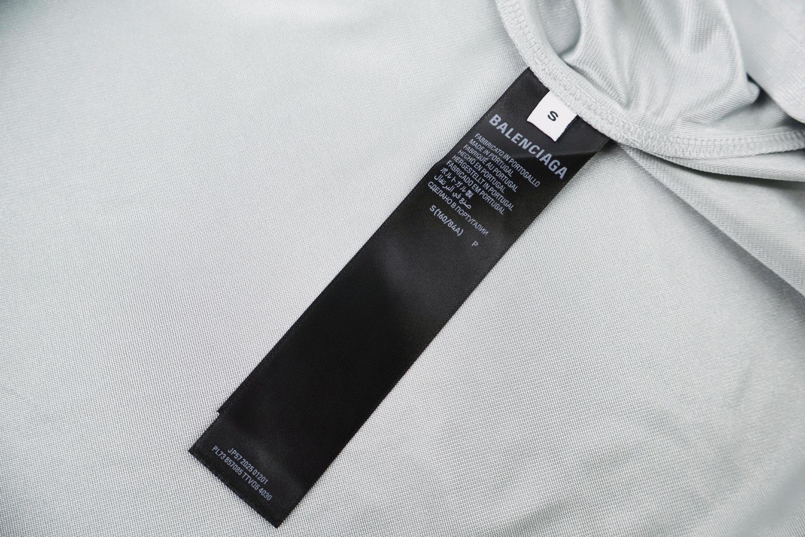 Balenciaga 巴黎世家 3M球衣 V领 T恤 短袖 灰色 黑色 蓝色 A5 857113TTVQ71461