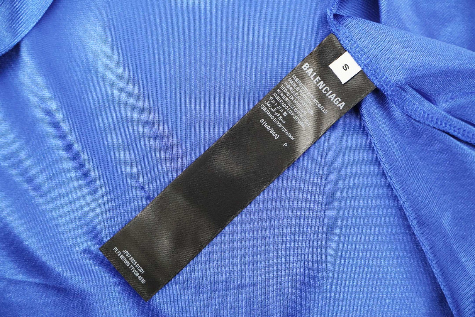 Balenciaga 巴黎世家 3M球衣 V领 T恤 短袖 灰色 黑色 蓝色 A5 857113TTVQ71461