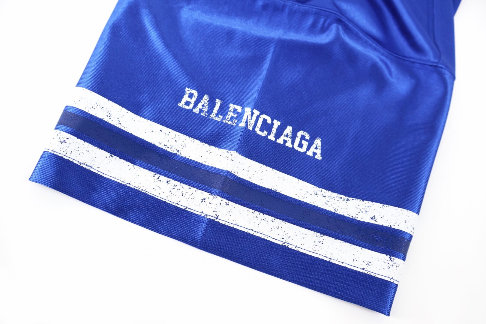 Balenciaga 巴黎世家 3M球衣 V领 T恤 短袖 灰色 黑色 蓝色 A5 857113TTVQ71461