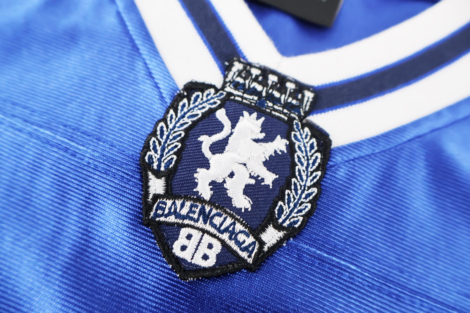 Balenciaga 巴黎世家 3M球衣 V领 T恤 短袖 灰色 黑色 蓝色 A5 857113TTVQ71461