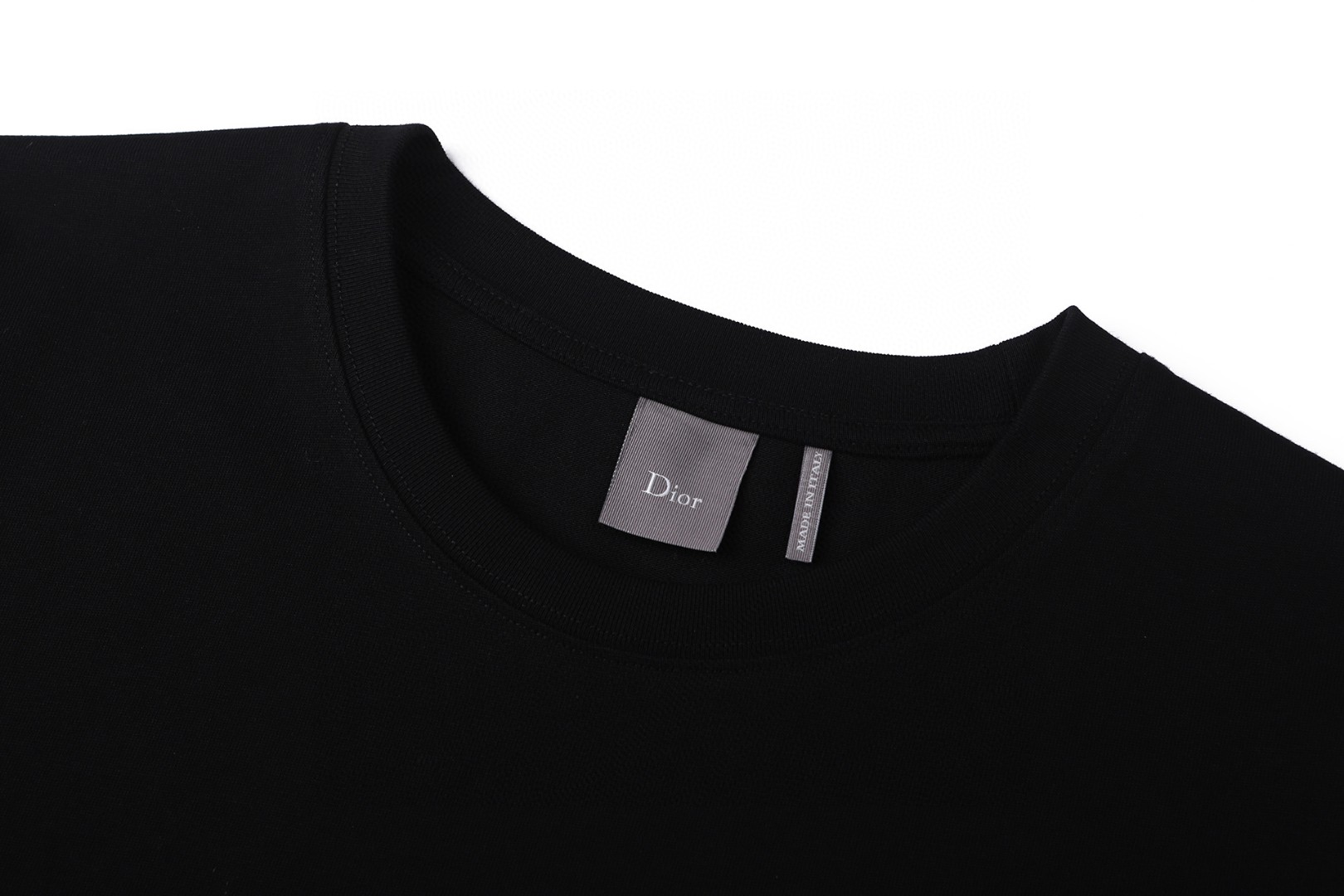 DIOR 迪奥 四叶草刺绣短袖 T恤 棉质夏季 黑色 A0 683J614A3036-C986
