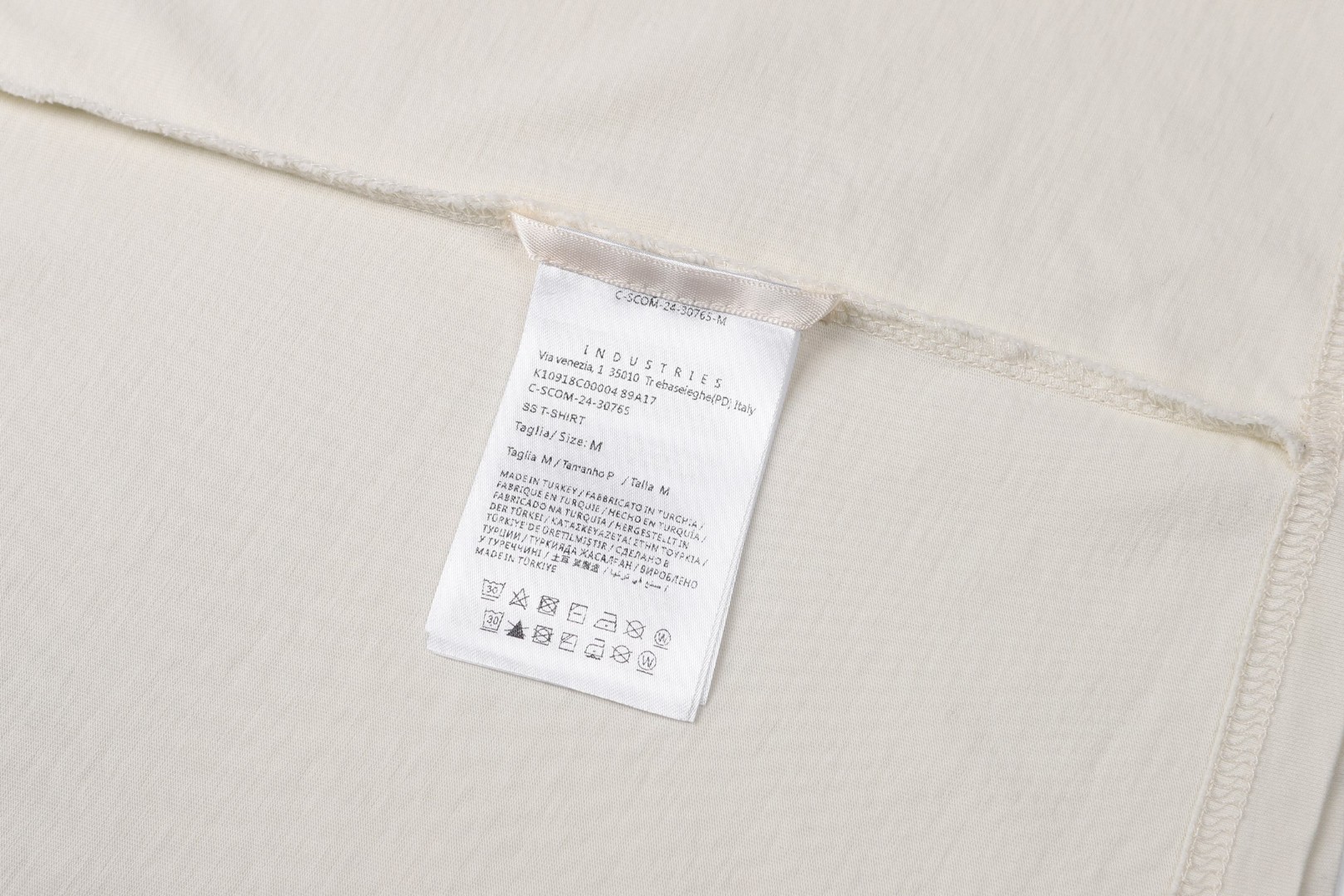 Moncler 蒙口 模糊logo标识印花 圆领短袖 T恤 夏季 白色 黑色 A0 K10918C0000489A17034