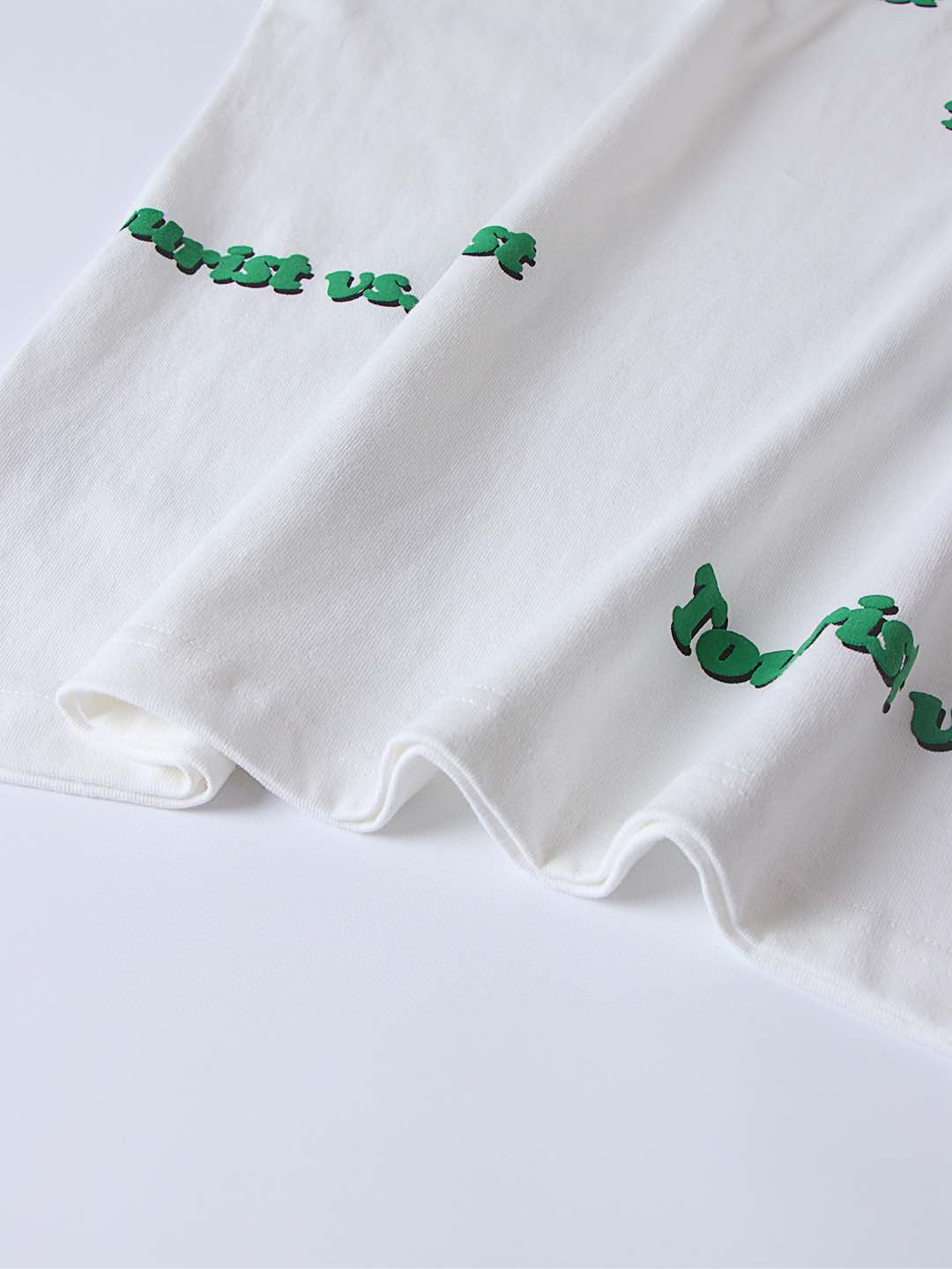 LOUIS VUITTON 路易威登 LV 发泡字母弹幕短袖 夏季 T恤 白色 A0 1A971X