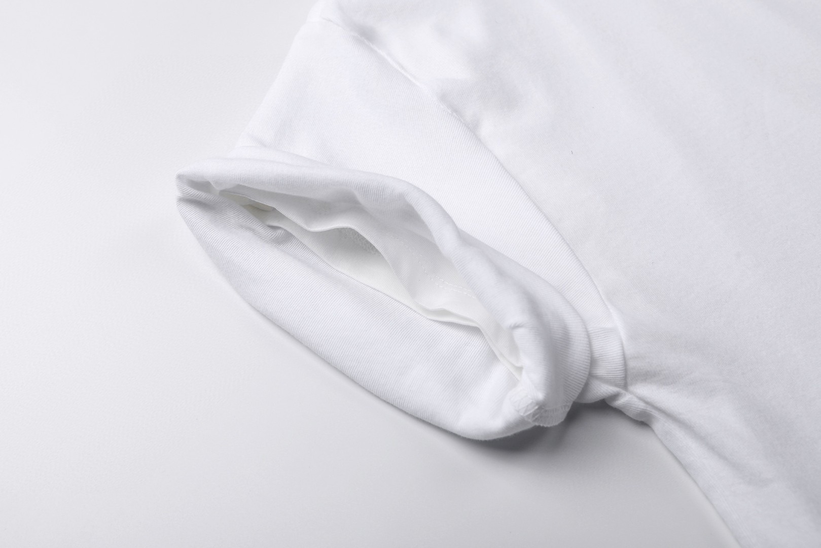 CELINE 赛琳 假两件胶浆印花双层 短袖 T恤 白色 A5 RX0DT0F17-01OB