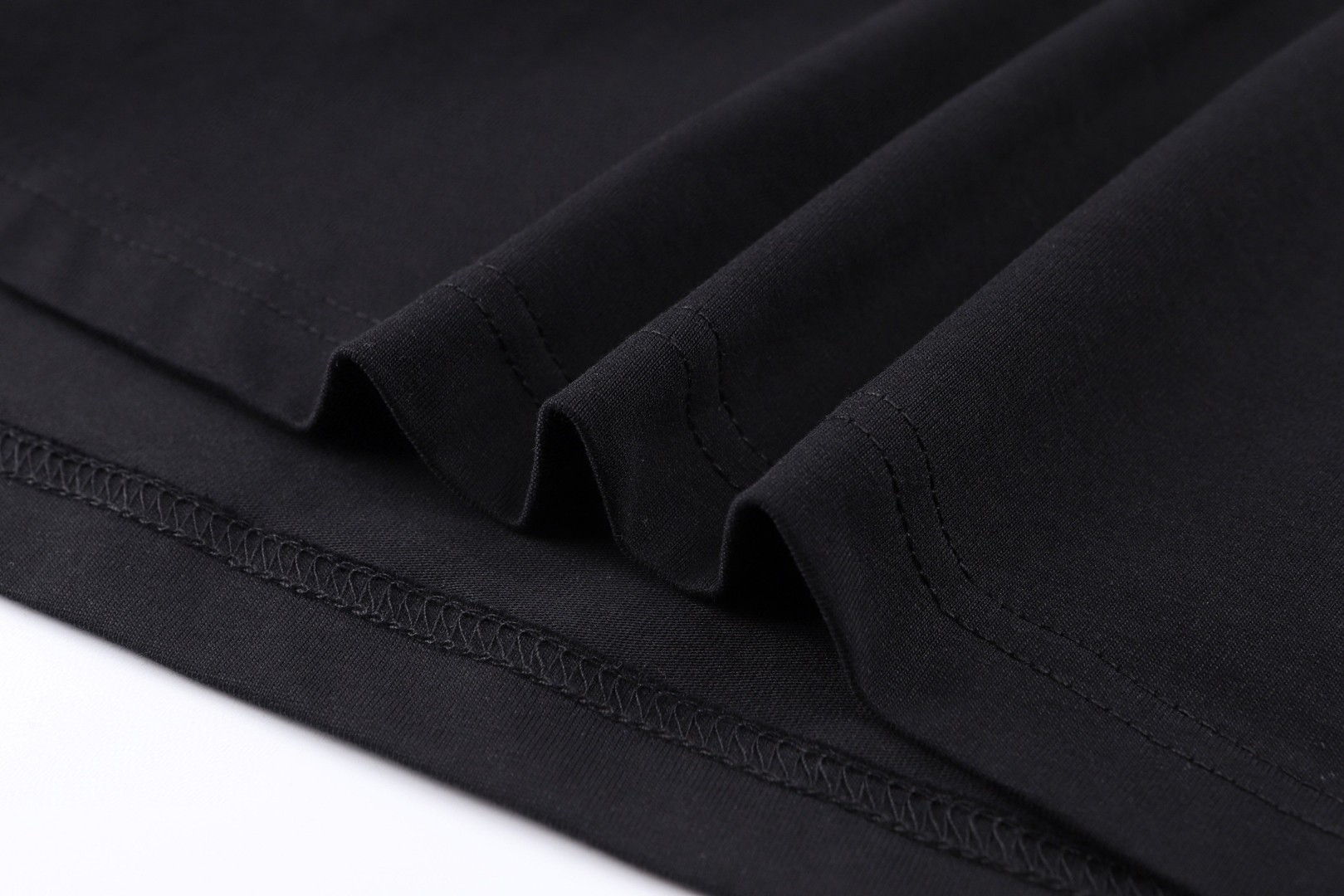 GUCCI 古驰 发泡印花logo圆领短袖T恤 夏季 黑色 A0 796395-XJG7W-1097