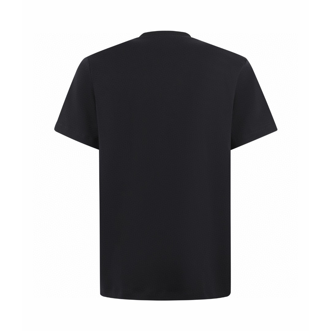 PRADA 普拉达 logo印花圆领短袖 T恤 白色 黑色 A0 UJN656-13MQ-F0009-R-232