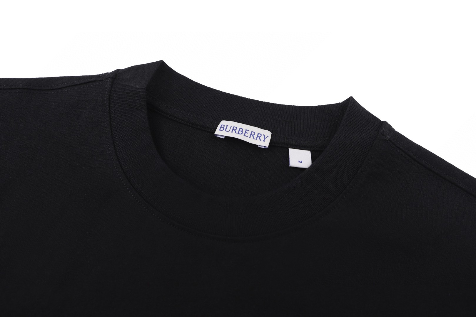 Burberry 巴宝莉 哥特式徽标刺绣圆领短袖 T恤 夏季 白色 黑色 A0 81160631