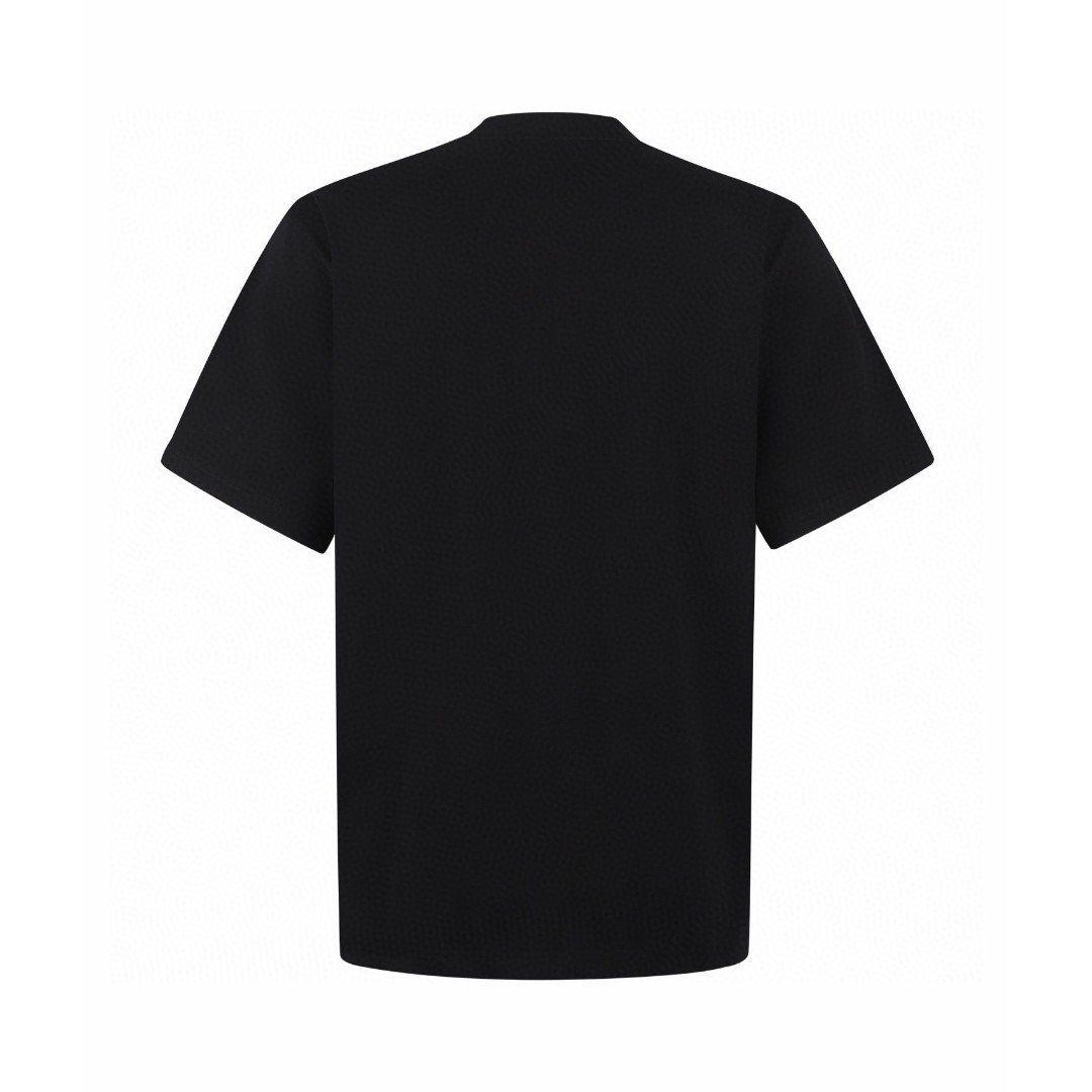 Burberry 巴宝莉 哥特式徽标刺绣圆领短袖 T恤 夏季 白色 黑色 A0 81160631