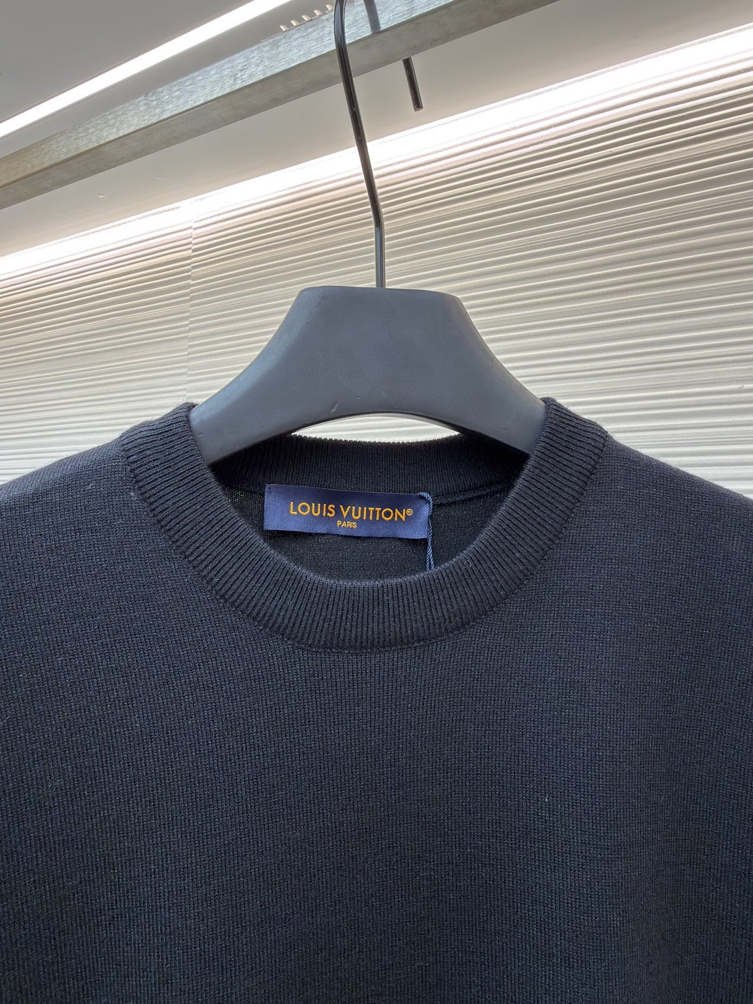 LOUIS VUITTON 路易威登 LV 彩色烫钻毛织 夏季 T恤 男女同款 短袖 白色 黑色 A5 