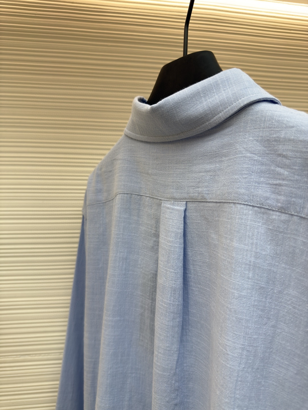 Ralph Lauren 拉夫劳伦 标识刺绣亚麻衬衫 外套 长袖 蓝色 白色 黑色 A7