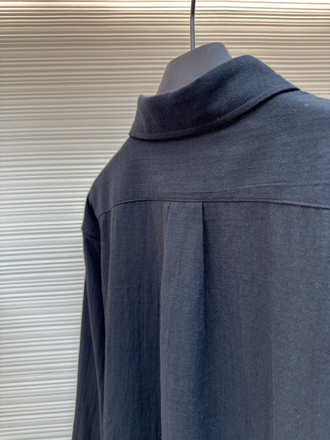 Ralph Lauren 拉夫劳伦 标识刺绣亚麻衬衫 外套 长袖 蓝色 白色 黑色 A7